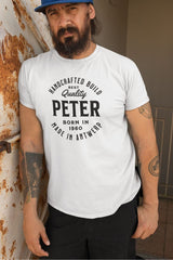 Bella & Canvas T-shirts Wit / S / Peter Handcrafted (M)