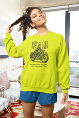 Gildan Sweaters Safety Green / XS Brave meisje komen in de...